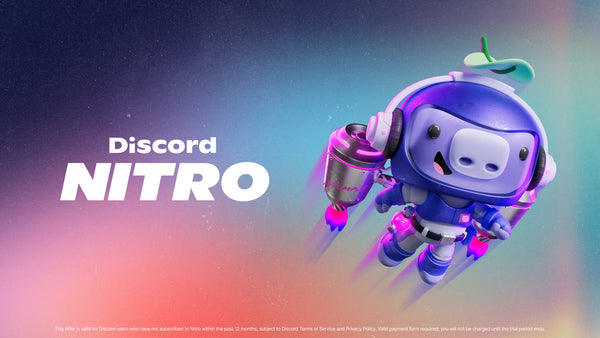 دسكورد نيترو 3 اشهر | Discord Nitro